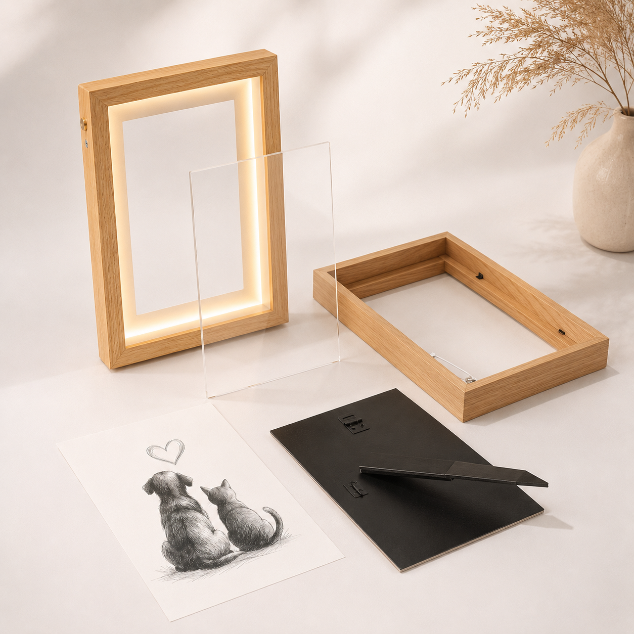 Pet Memory Light Frame