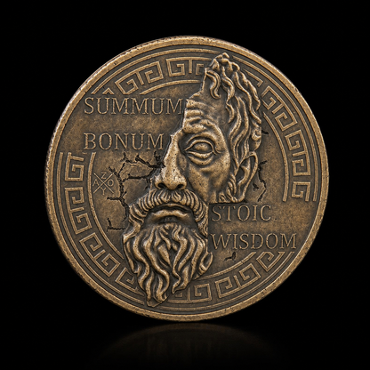 Stoic Discipline Reminder Coin