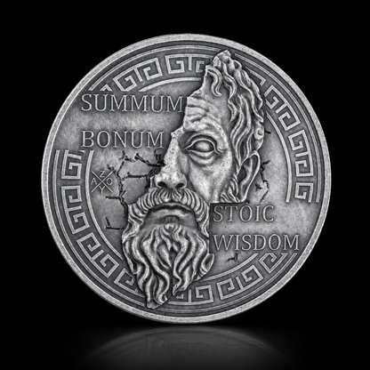 Stoic Discipline Reminder Coin